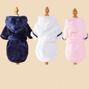 Cozy Kids Hooded Jacket - Navy, White, Pink
